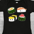 thumbnail image 4 of Inktastic Sushi with Faces Boys or Girls Baby Bodysuit, 4 of 5