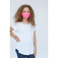thumbnail image 3 of Youth Solid Charity Pink Face Mask, 3 of 3
