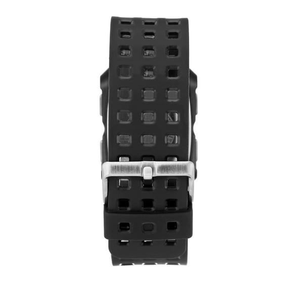 men's square digital watch