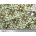 thumbnail image 2 of Soimoi Cotton Poplin Fabric Check & Geometric Print Fabric by Yard 56 Inch Wide, 2 of 5