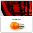 thumbnail image 6 of AKKON - For 00-06 BMW E53 X5 SUV Red Clear Rear Tail Light Brake Lamps 4pcs Replacement Pair Left + Right, 6 of 7