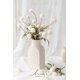 thumbnail image 2 of Flor artificial Pompon Mum, 5 mini crisantemos de seda sintética con tallos, flores artificiales de relleno para bodas, para ramos y centros de mesa., 2 of 4