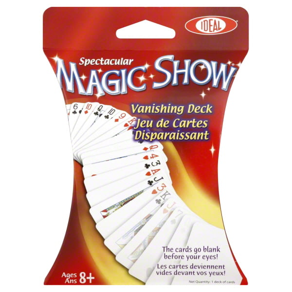 Ideal Spectacular Magic Show 16 Trick Card Box Deck Poof Slinky Magicians 