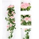 thumbnail image 1 of Rosa Artificial de Imitación de 95 Cm | Rosas Artificiales de Plástico con Pétalos En Capas | Planta Decorativa Flexible para Cubrir Conductos de Techo de Sala de Estar | Guirnalda Floral Artificial, 1 of 5