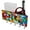 Multicolor 1, variant on PhooArto Key Holder for Wall Decorative with 5 Key Hooks, Sea Turtle White Wooden Board Holders Wall Mount Organizer with Mail Key Rack, Self Adhesive