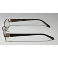thumbnail image 4 of NEW VERA WANG V093 WOMENS/LADIES DESIGNER FULL-RIM BROWN / TORTOISE ELEGANT COMFORTABLE MUST HAVE FRAME DEMO LENSES 51-16-133 SPRING HINGES EYEGLASSES/EYEWEAR, 4 of 8