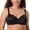 Black, variant on Women's Balconette Full Coverage Bras For Women Lightly Padded Underwire