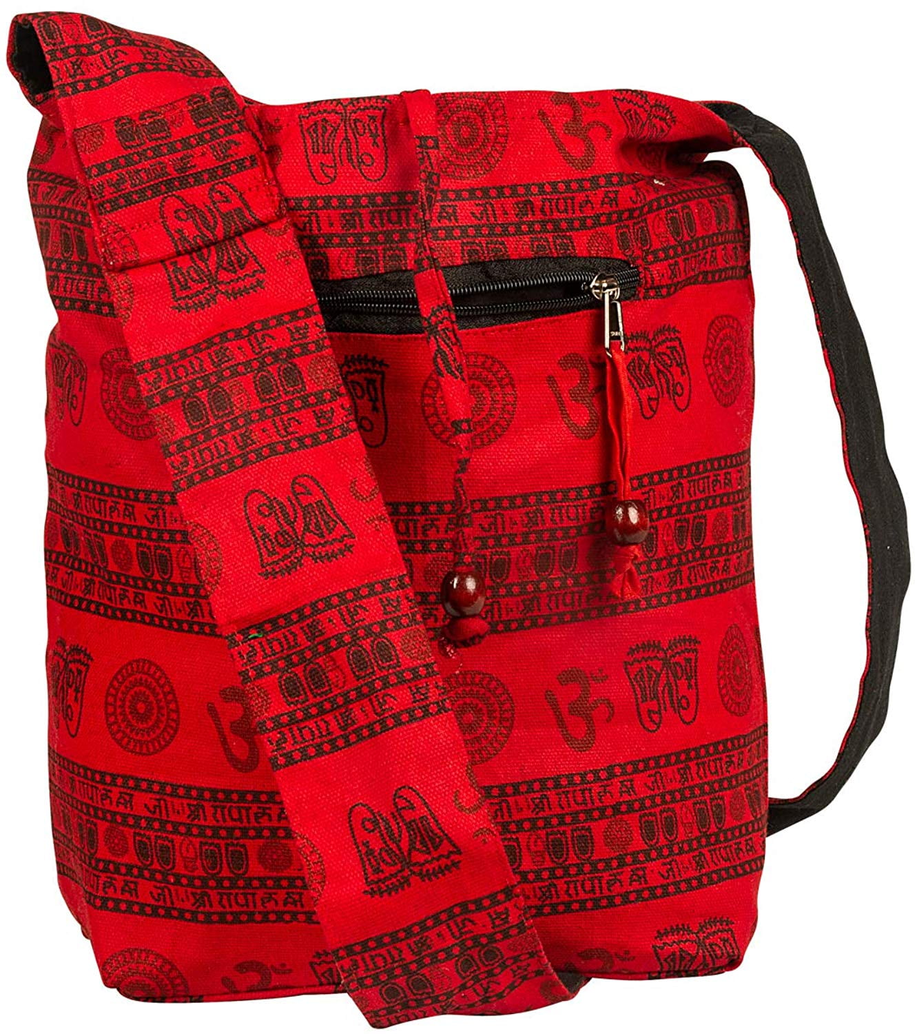 Hobo Sling Slouch Messenger Shoulder Bag Women Red Crossbody Casual Lightweight Everyday ...