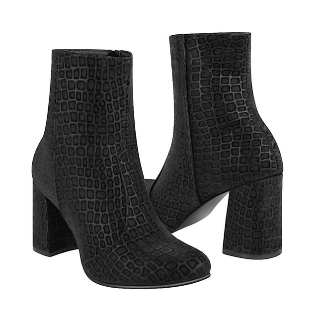 BOTINES DAMA STYLO 4302 TEXTIL NEGRO Stylo 4302