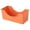 Orange2, variant on KULOKHUI Plates and Bowls Dishes Sets Macaron Spit Bone Dish Spit Bone Dish Household Snack Small Dish Pickle Dish Plastic Snack Cake Dish Dining Table Garbage Plate Storage