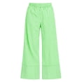 thumbnail image 7 of Edvintorg Pants for Women Plus Size Fashion Striped Elastic Waisted Casual Loose Wide Leg Trousers with Pockets Womens Clothes Mint Green M, 7 of 7