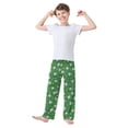 thumbnail image 3 of Wobogo Soccer Star Long Pajama Pants Bottoms Soft Sleepwear with Pockets, 3 of 9