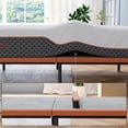 thumbnail image 5 of ESHINE Split King Adjustable Bed Frame with Lumbar Support, Head-Pillow-Tillt, Under Bed Light, Smart App Control, Zero Gravity, Ergonomic Incline, Wireless Remote, Dual USB Port, 6000 Series, 5 of 8