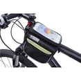 thumbnail image 4 of Toystoory Front Bike Bag Servicio prolongado Material premium Colores surtidos Bolsa impermeable para ciclismo Soporte para teléfono Ciclismo Amarillo【L】, 4 of 6