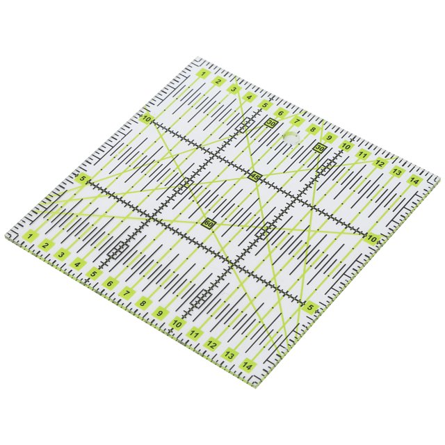 Regla para Acolchar ANGGREK Acrílicos Cortados con Láser 59 cm Doble Color