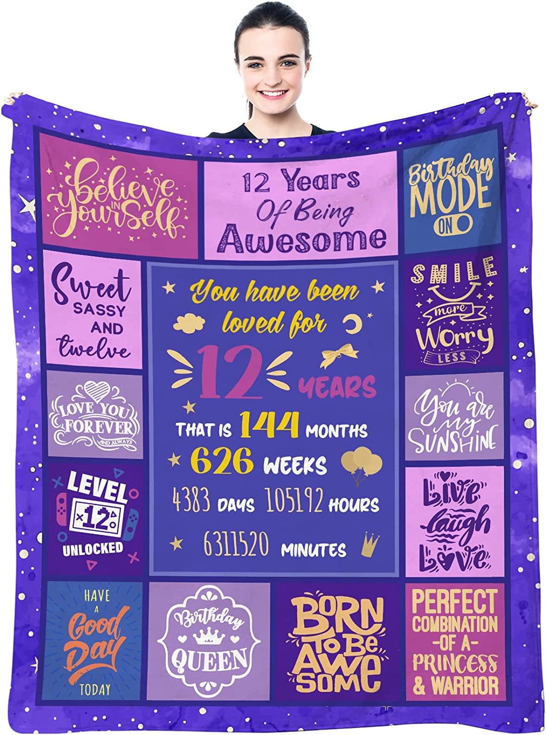  Pozevan 13 Year Old Girl Gift Ideas, Gifts for 13 Year Old  Girl, 13th Birthday Gifts, Best Gifts for 13 Year Old Girl, 13th Birthday  Decorations Blanket 50X60 : Home & Kitchen