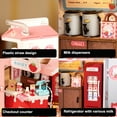 thumbnail image 4 of Kit de Maison Miniature DIY Strawberry Milk Box 3D Puzzle Rolife DS034, 4 of 5