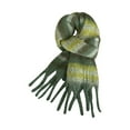 thumbnail image 2 of Womens Winter Scarves, Duoif Women's Outdoor Fashion Casual Versatile Atmosphere Warm Winter Scarf for Women Green, 2 of 3