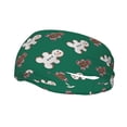 thumbnail image 2 of Uemuo Gingerbread Snowman Cookies Printed Sports Headbands for Men Women,Moisture Wicking Workout Headband, Sweatband Headbands,Non-slip Workout Gym Yoga Headband, 2 of 9
