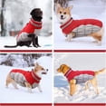 thumbnail image 4 of Reflective Dog Winter Coat, Adjustable Zip Up Thick Vest, M, For Small To Large Pets, 4 of 8