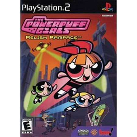 Powerpuff Girls Relish Rampage - PS2 Playstation 2 (Best Ps2 Games For Girls)