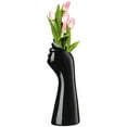 thumbnail image 2 of Vase Moderne en Céramique de Forme Ondulée Décorative Unique pour Table de Salon de Chambre à Coucher, 2 of 5