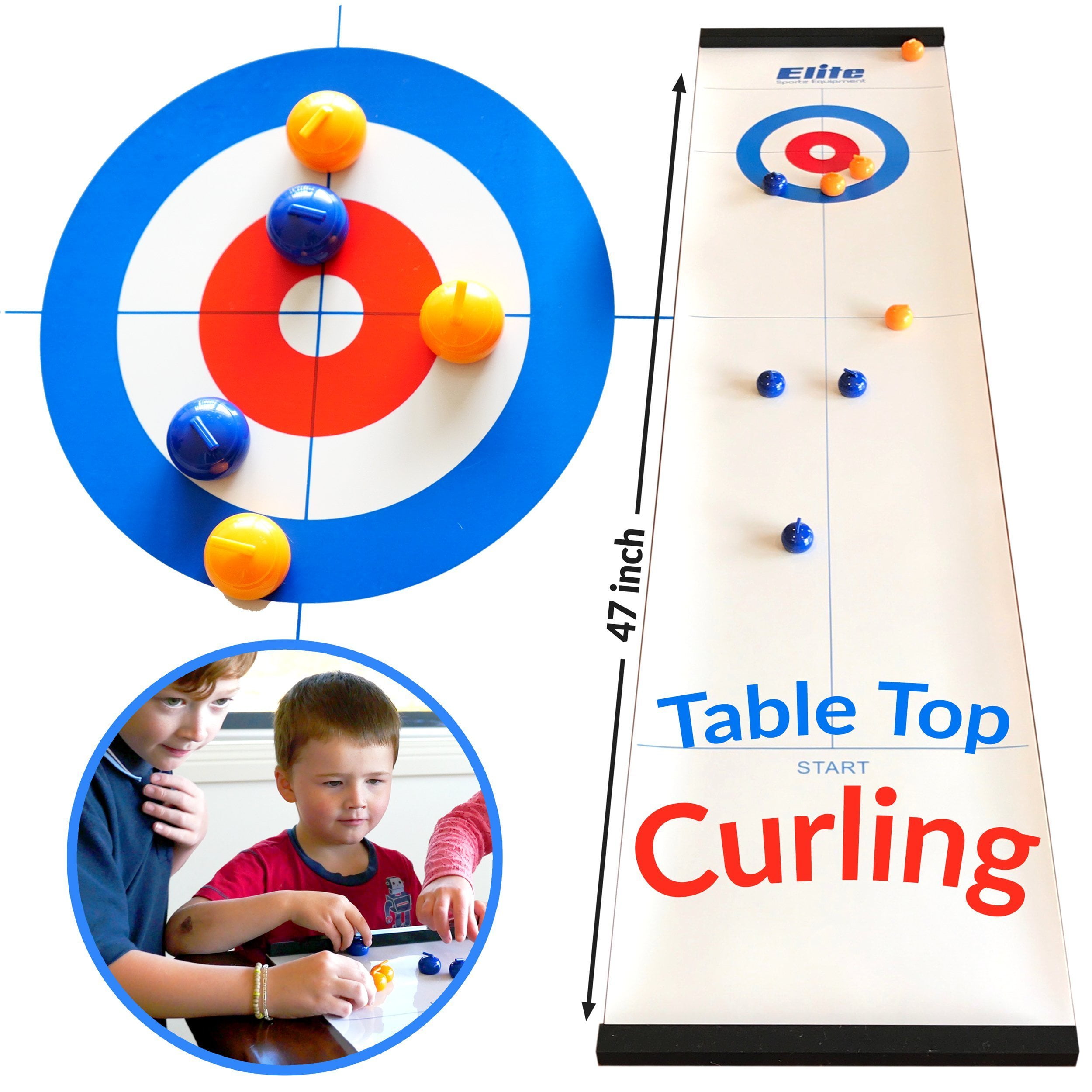 Elite Sportz Equipment Family Games for Kids and Adults - Fun Kids Games  Ages 4 and Up - Way More Fun Than it Looks, is Quick and Easy to Set-Up and  So