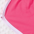 thumbnail image 6 of Eltusu Girls Cotton Athletic Shorts, Casual Elastic Waist Solid Color 3 Pieces Summer Shorts Multicolor Size 5-6 T, 6 of 8