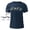 Dark Blue, variant on Personalised PaPa Tshirt Dad Shirt with Kids Name Birth Year Gift for Father Father's Day Gift T-Shirt, Provide Numbers and Names(White,XXL)