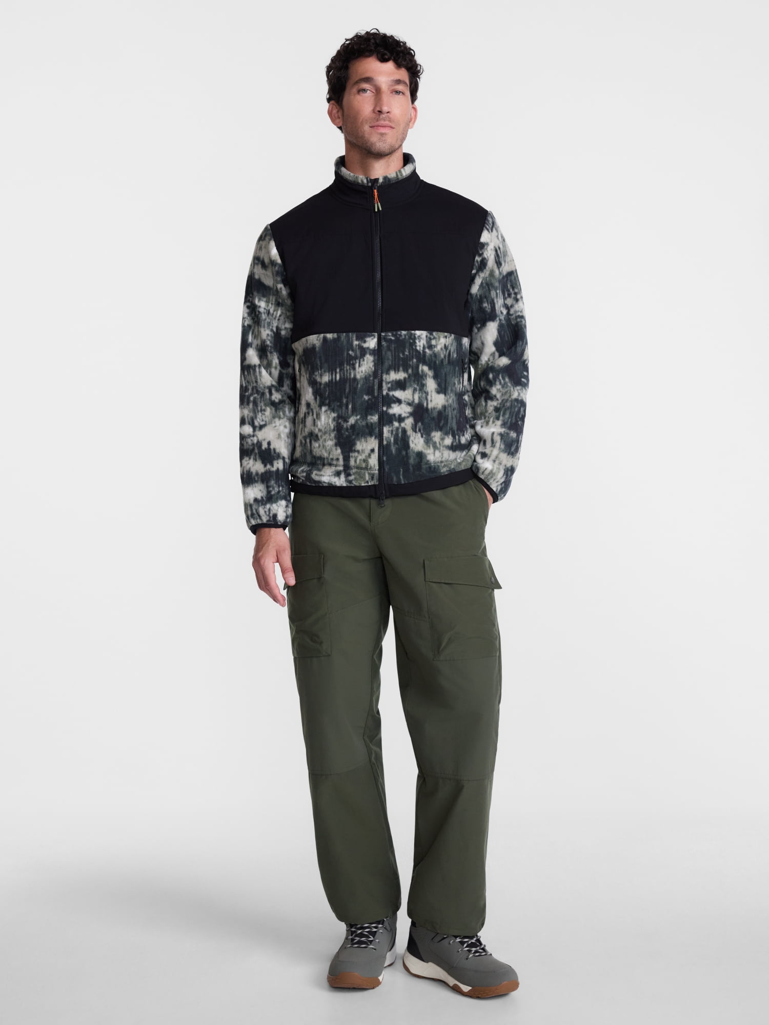 Ozark Trail Men's Mixed Media Jacket, Sizes S-3XL