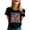 Black, variant on Women's Patriotic 250Th Anniversary USA Shirt 250 Years Shirts