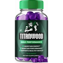 Titan Wood Gummies for Men – TitanWood Gummy Natural Blend Reviews, 1 Pack, 60 Gummies
