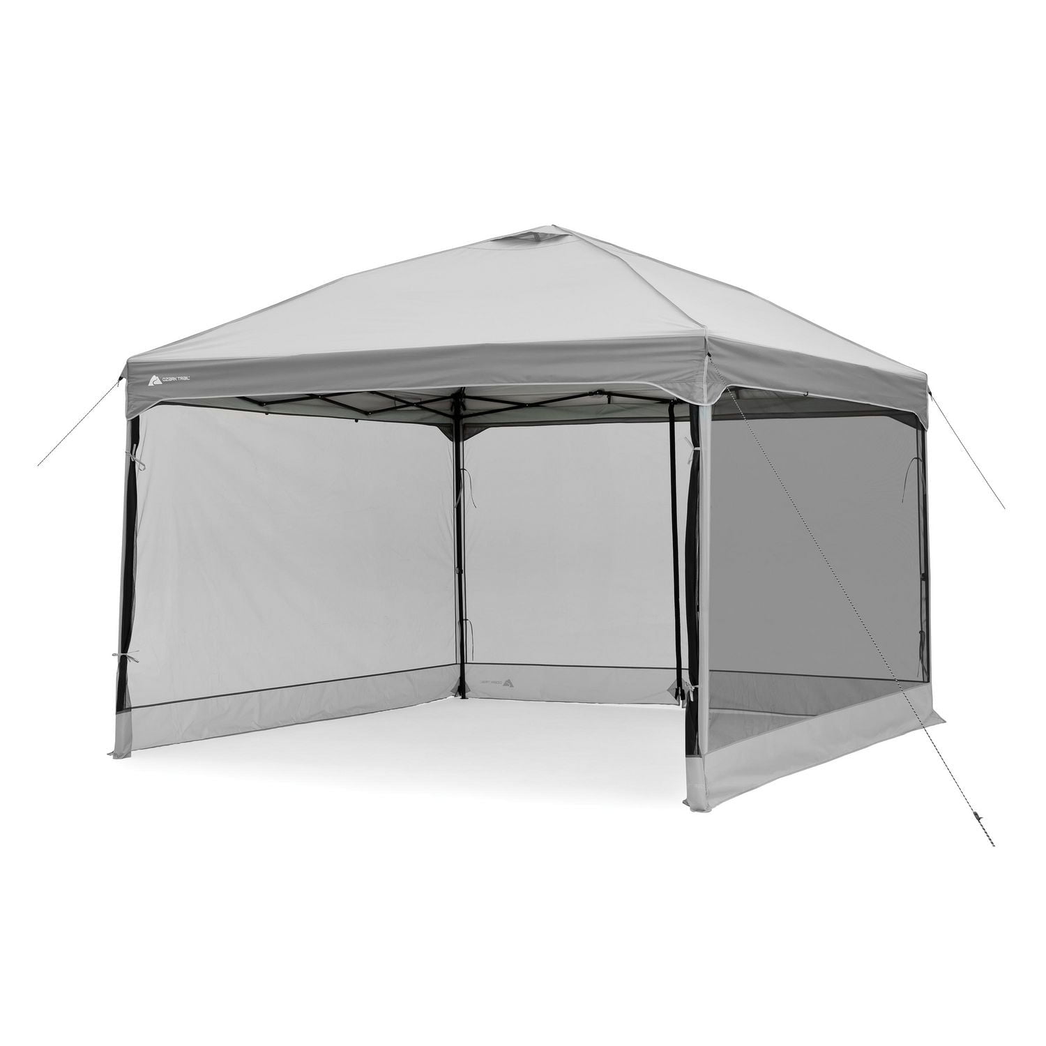 Ozark Trail Instant Canopy with Mesh Curtain 11 FT x 11 FT