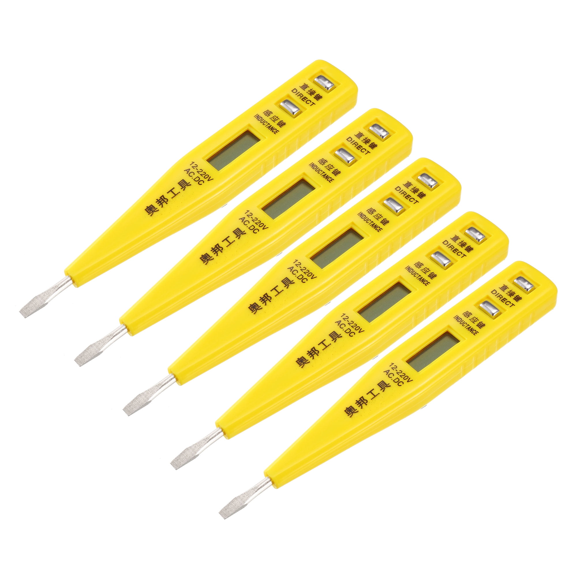 Contact Digital Voltage Tester, AC/DC LCD Electric Test Pen Circuit