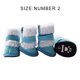 thumbnail image 1 of Billuyoard Botas para mascotas, zapatos para cachorros de lluvia y nieve, calzado antideslizante a prueba de frío para mascotas, azul, 5 yardas Ropa para mascotas azul dos Billuyoard PT000052-07, 1 of 6