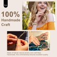 thumbnail image 3 of Pulseras de color rosa con cuentas bohemio de Watch Band JR.DM para Apple Watch, 3 of 7