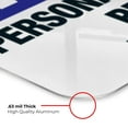 thumbnail image 6 of Personal Protection Required In This Area Sign, OSHA Sign, 12x18 Aluminum, 6 of 8
