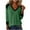 Army Green, variant on Women's Fashion Printing Casual V-neck Long Sleeve Loose T-shirt Top Outfits Winter Clothing Basic Fall Clothes