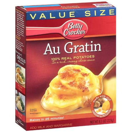General Mills Betty Crocker Au Gratin Potatoes, 8.1 oz