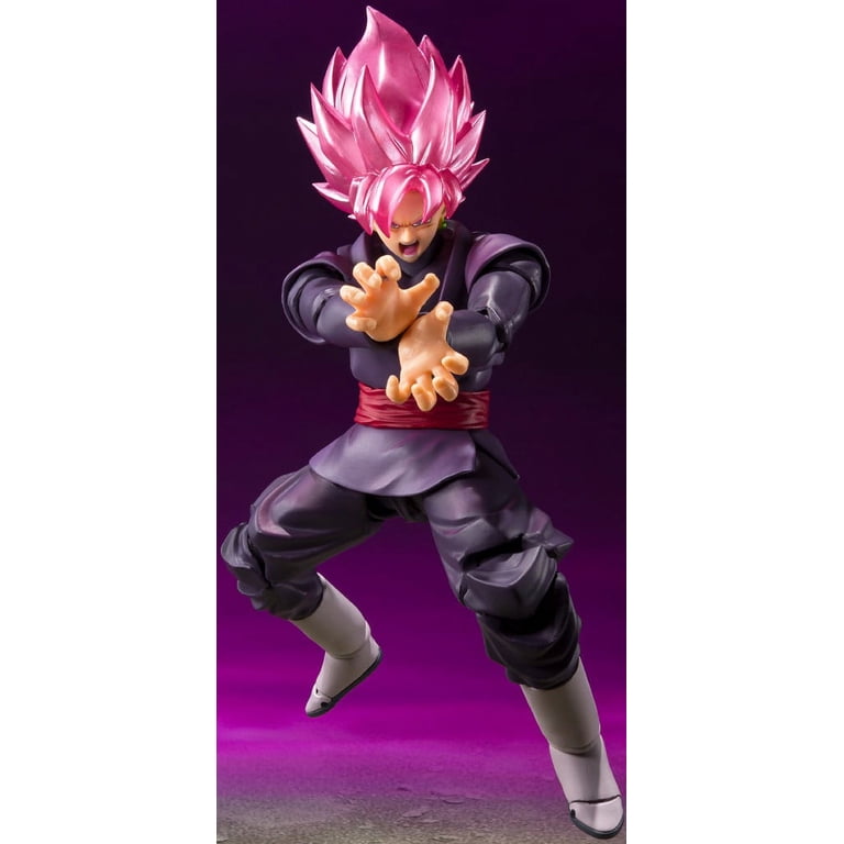 Bandai Ichibansho Dragon Ball Goku Black Super Saiyan Rose Figure – 7.8" Anime Statue (Dokkan Battle)