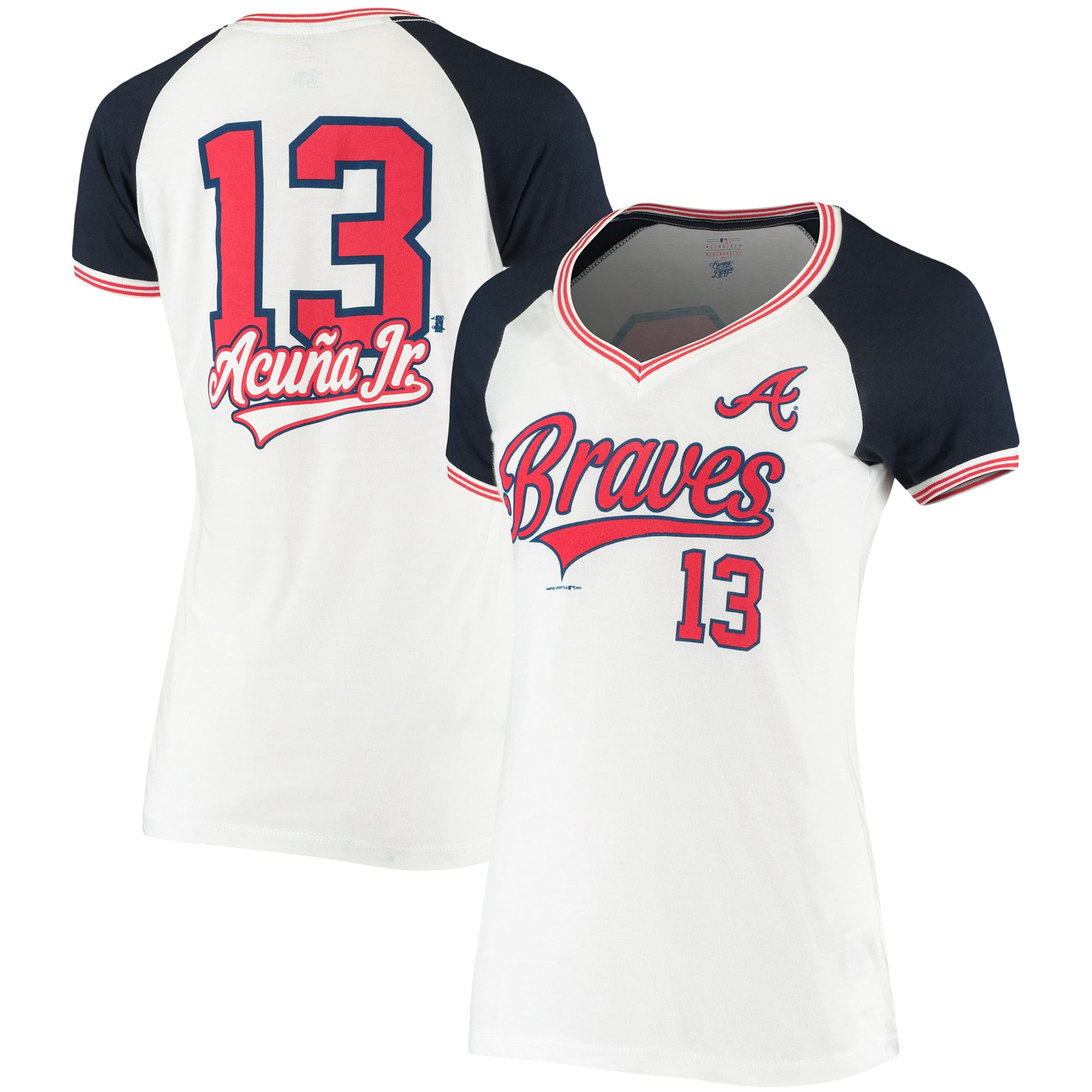 atlanta braves player t shirts