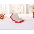 thumbnail image 5 of Unique Bargains Jewelry Box Small PU Leather Jewelry Organizer Case Storage Display Holder Red, 5 of 7