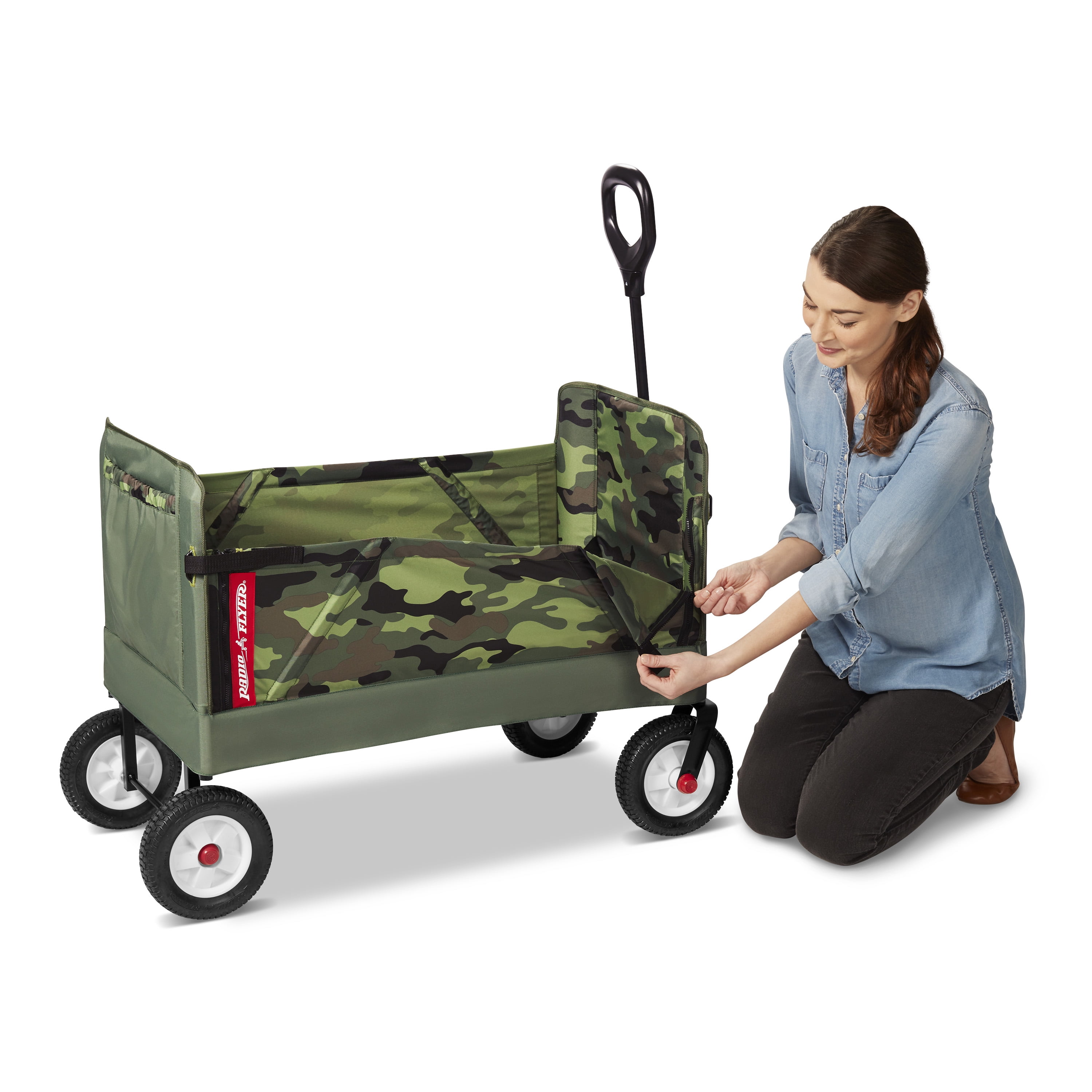 radio flyer wagon camo