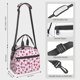 thumbnail image 2 of Fotbe Lilies Flowers Bolsa de Almuerzo con Estampado, Lonchera Aislada, Contenedores de Comida Reutilizables Tipo Cooler a Prueba de Fugas, 2 of 6