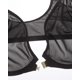 thumbnail image 4 of Sujetador INLYRIC Cosnufy con cierre frontal transparente Demi Black 40D para mujer, 4 of 6