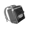 thumbnail image 1 of Pet Carrier Dogs Below 6kg Cats Below Portable with Adjustable 9kg Portable Dog Backpack for Walking Black, 1 of 9