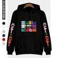 thumbnail image 4 of Full-time Hunter Hisoka Anime Surrounding Loose Plus Size Hooded Sweater Sweatshirt Fall Winter Student Style, 4 of 5