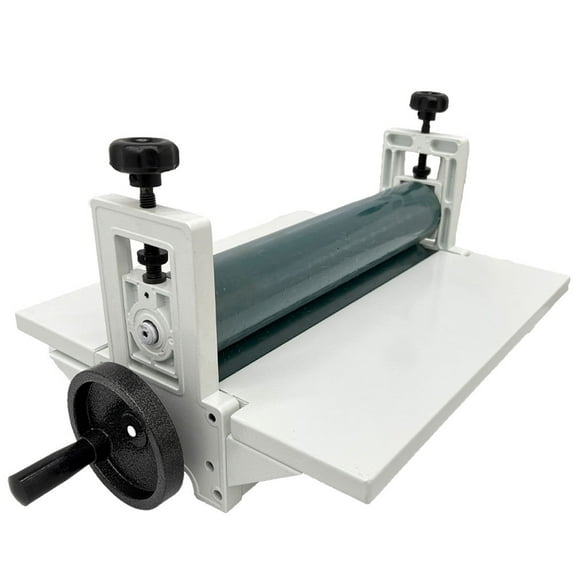 INTBUYING 14inch All Metal Frame Cold Laminator Mount Laminating Machine White