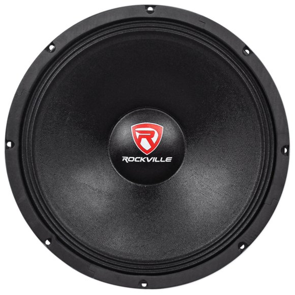 Rockville RVW1500P8 1500w 15" Raw DJ Subwoofer 8 Ohm Sub Woofer 70OZ Magnet, Black
