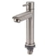 thumbnail image 5 of Grifo de cocina con un solo orificio, grifo de fregadero de Solo Frío de acero inoxidable con manguera para baño, hogar, Hotel, caño recto, 5 of 5